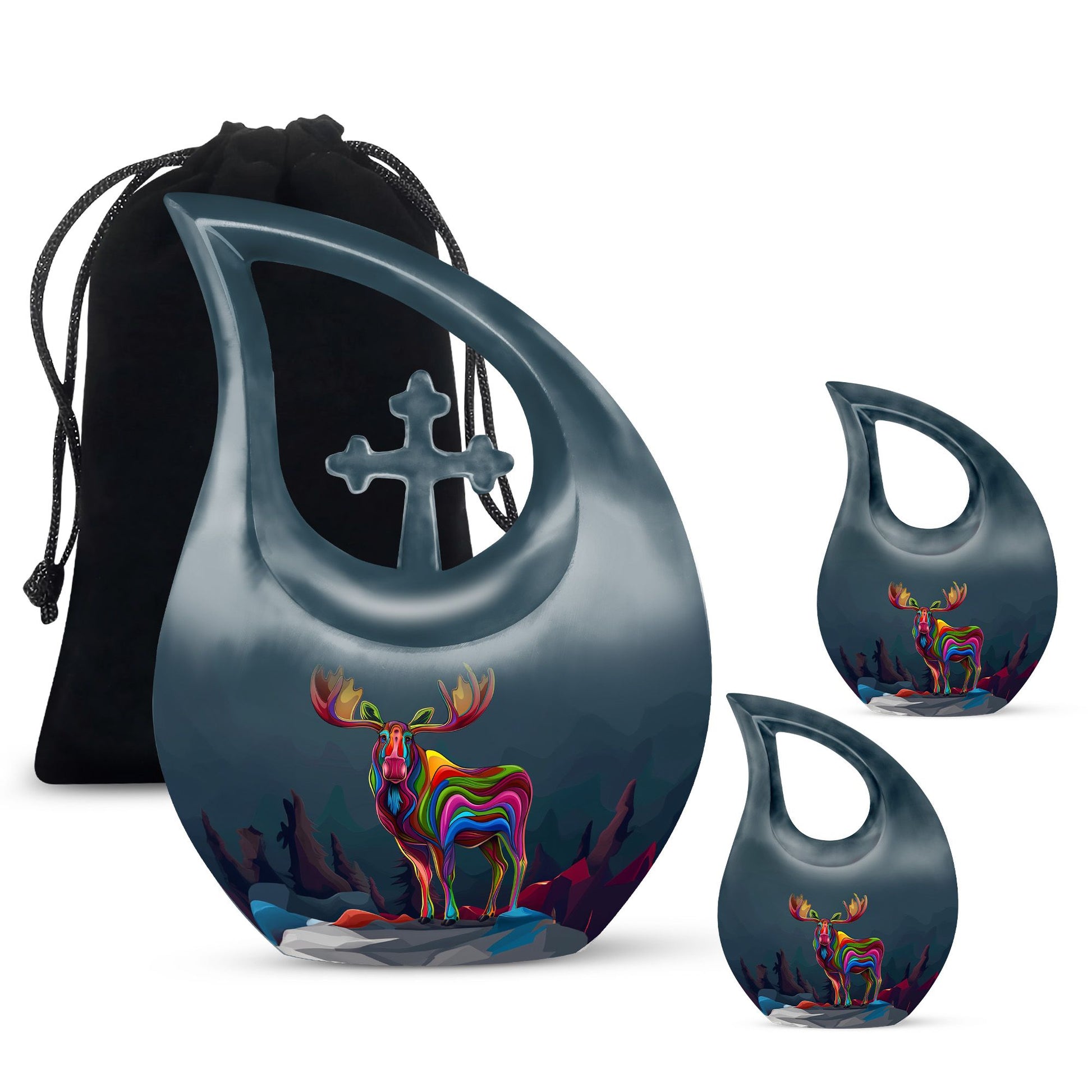 Moose Walking Urns For Ashes - Cremation Urn For Ashes