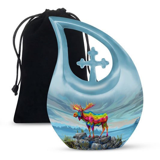 Moose Walking Urns For Ashes - Cremation Keepsakes For Ashes