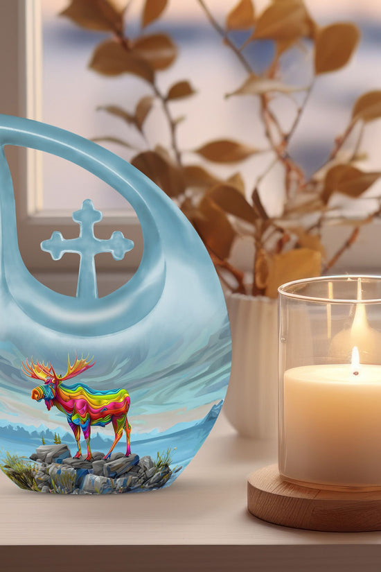 Moose Walking Urns For Ashes - Cremation Keepsakes For Ashes