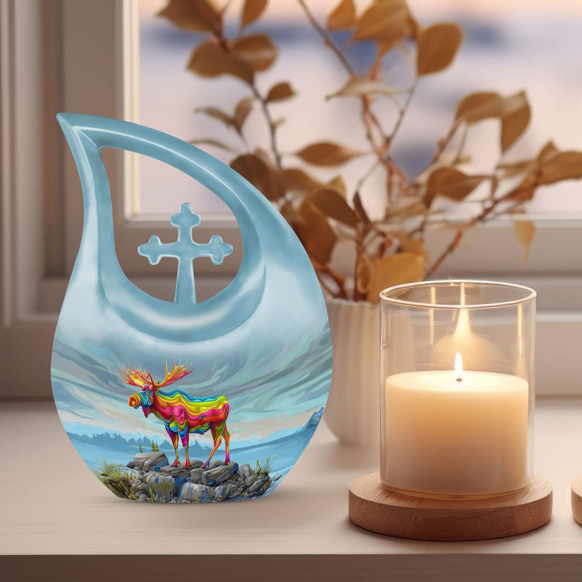Moose Walking Urns For Ashes - Cremation Keepsakes For Ashes