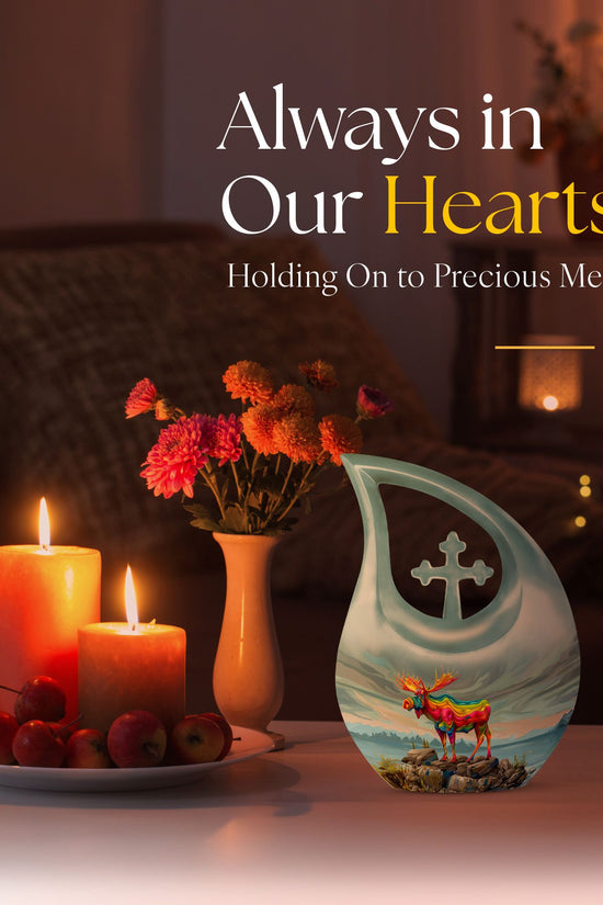 Moose Walking Urns For Ashes - Cremation Keepsakes For Ashes