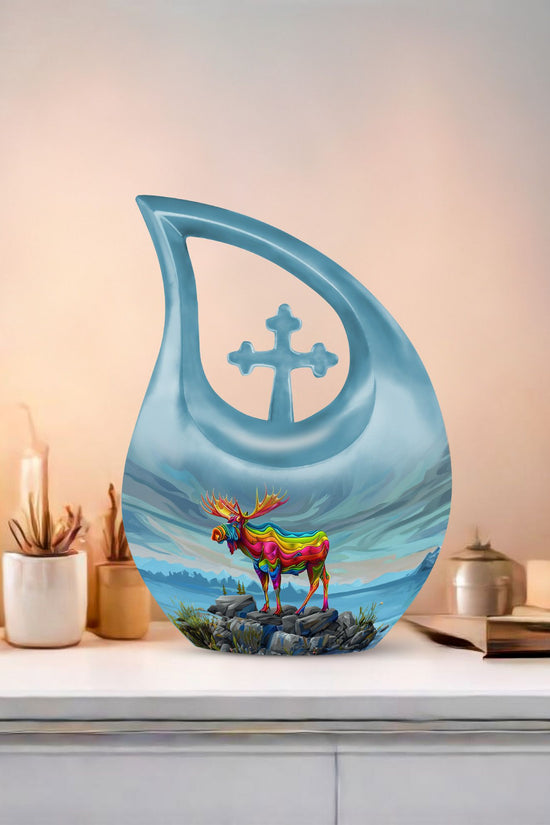 Moose Walking Urns For Ashes - Cremation Keepsakes For Ashes