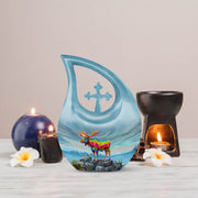 Moose Walking Urns For Ashes - Cremation Keepsakes For Ashes