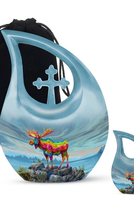 Moose Walking Urns For Ashes - Cremation Keepsakes For Ashes