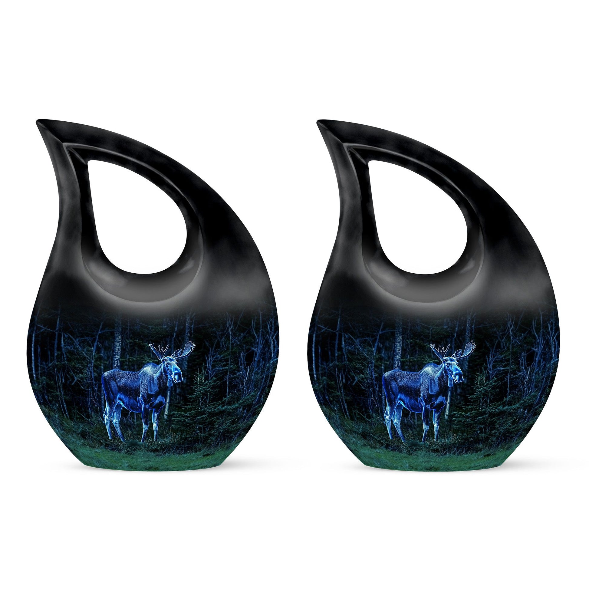 Moose Walking Urns For Ashes - Cremation Urns
