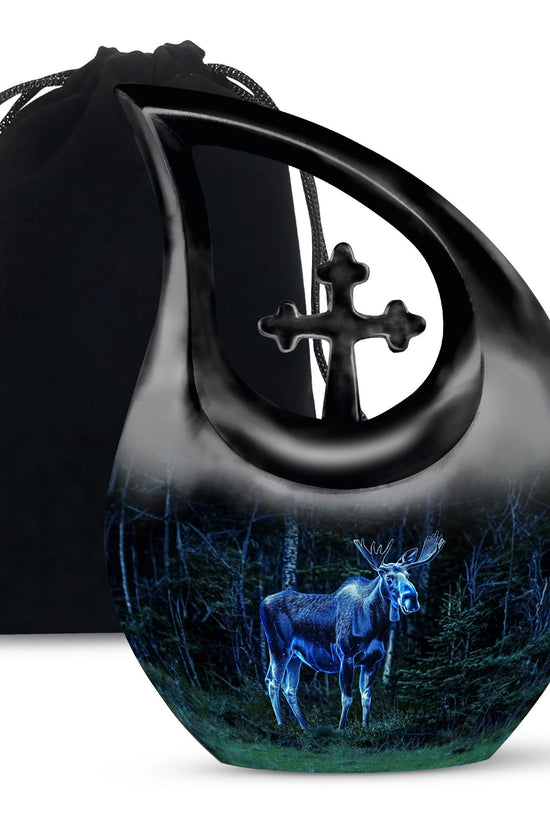 Moose Walking Urns For Ashes - Cremation Urns