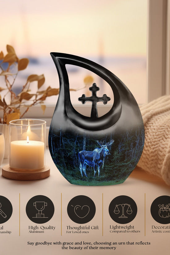 Moose Walking Urns For Ashes - Cremation Urns