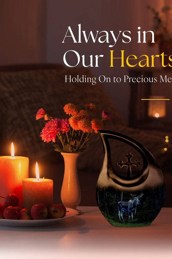 Moose Walking Urns For Ashes - Cremation Urns