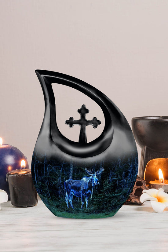 Moose Walking Urns For Ashes - Cremation Urns