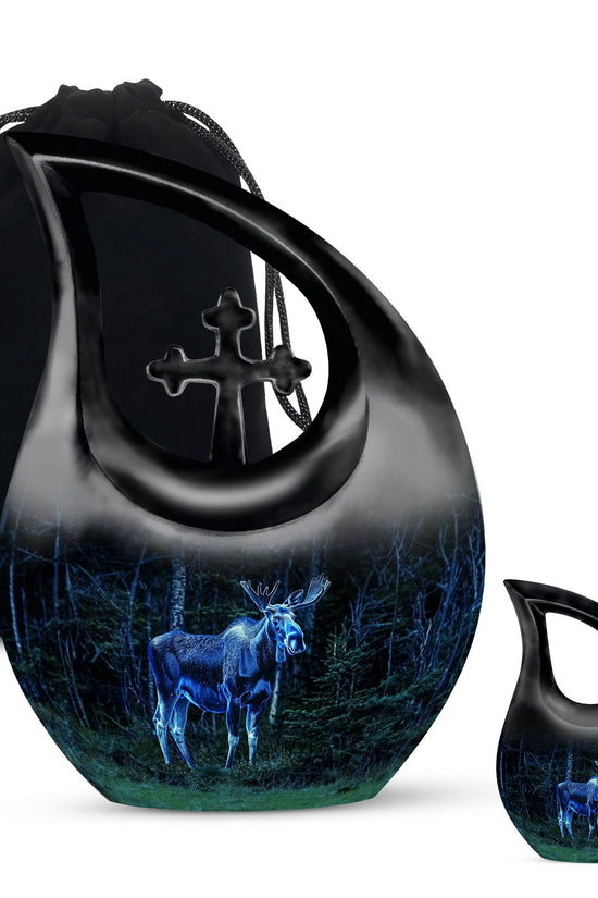 Moose Walking Urns For Ashes - Cremation Urns