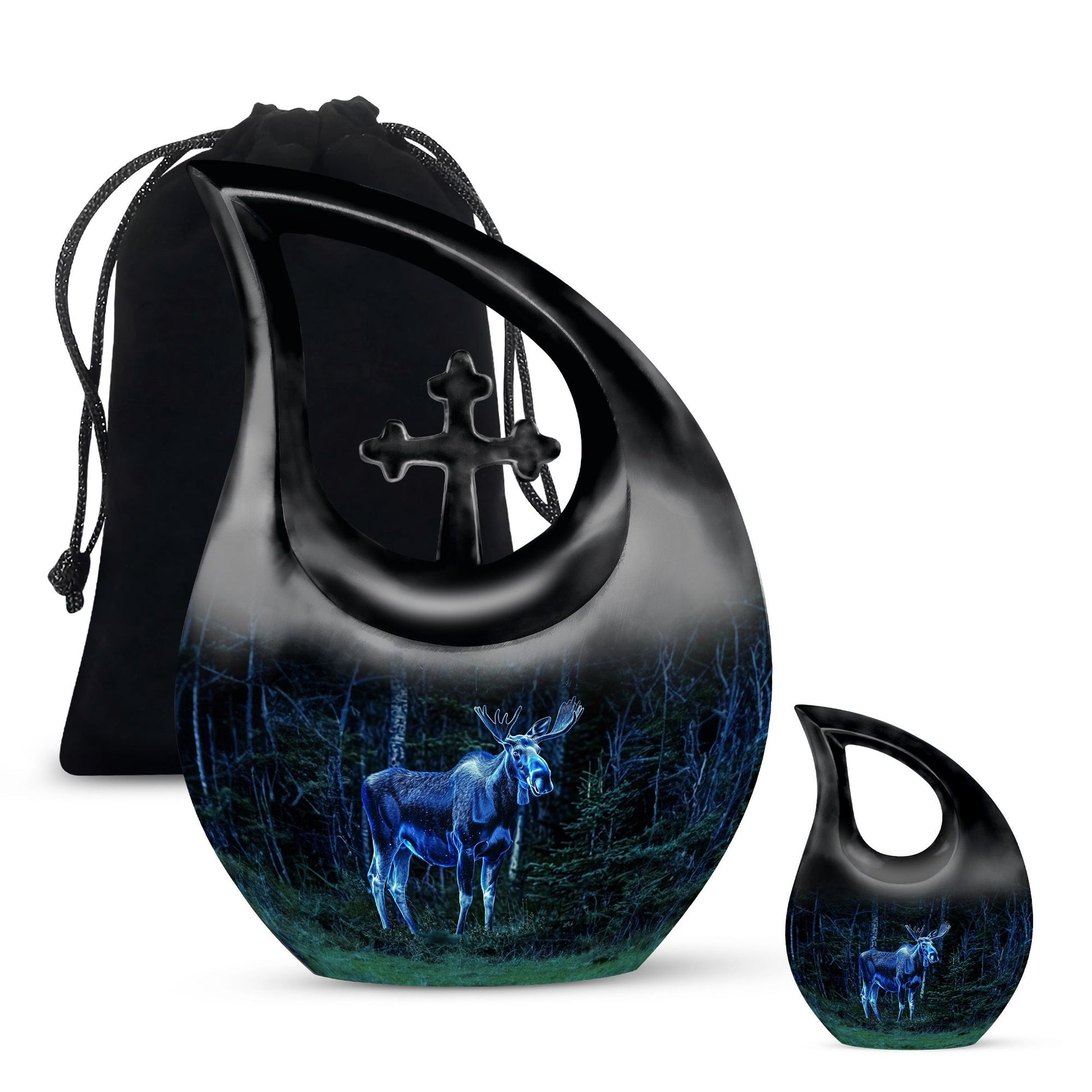 Moose Walking Urns For Ashes - Cremation Urns
