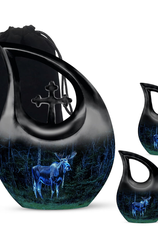 Moose Walking Urns For Ashes - Cremation Urns