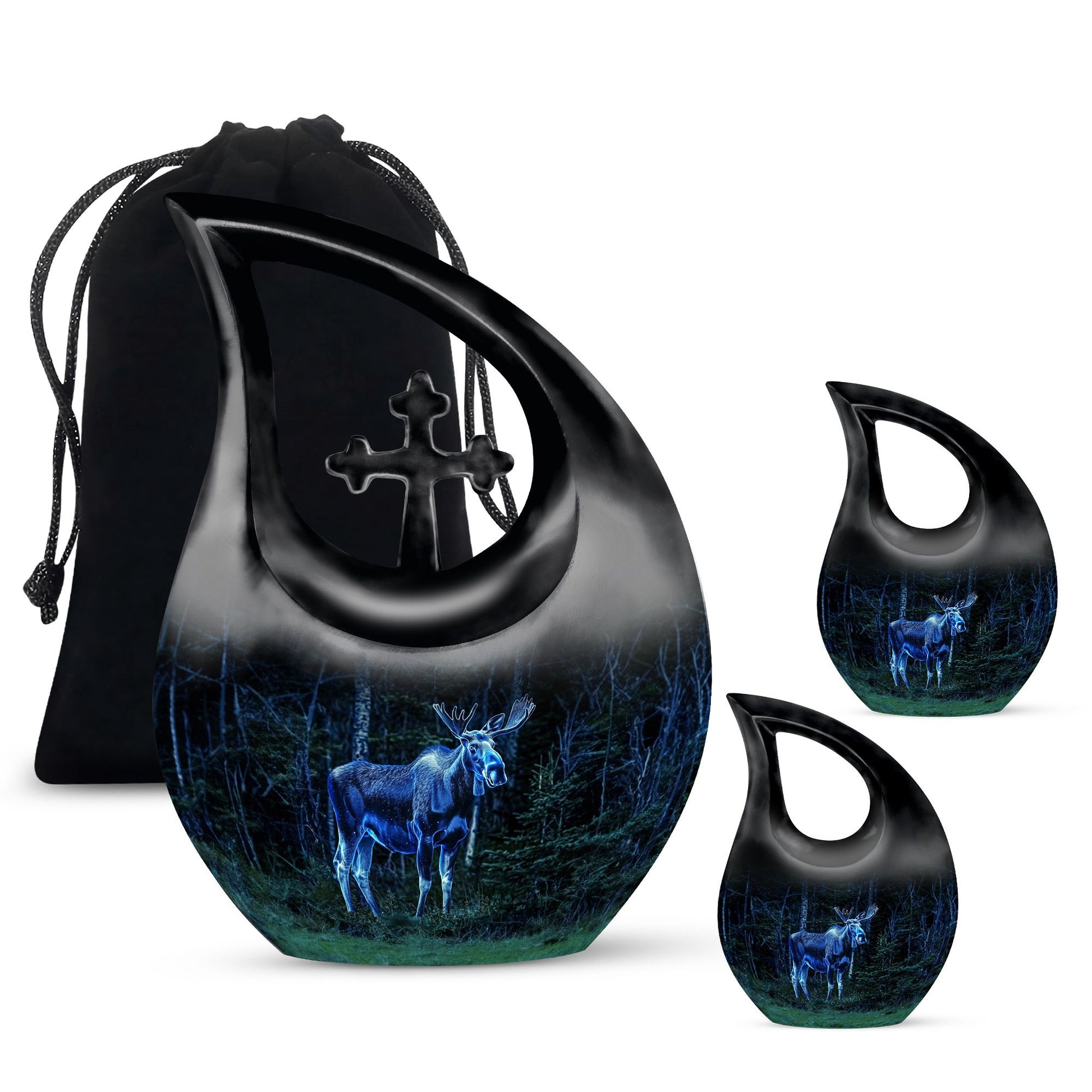 Moose Walking Urns For Ashes - Cremation Urns
