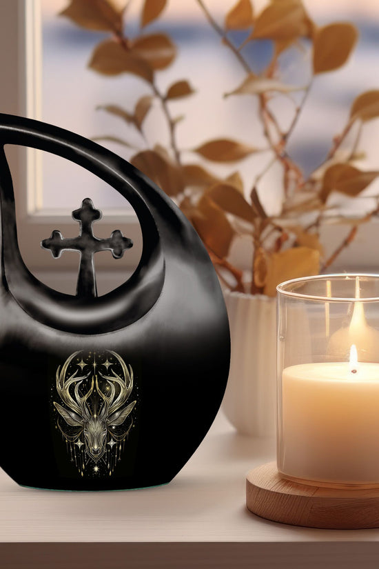 Moose Walking Urns For Ashes - Cremation Urn Human Ashes