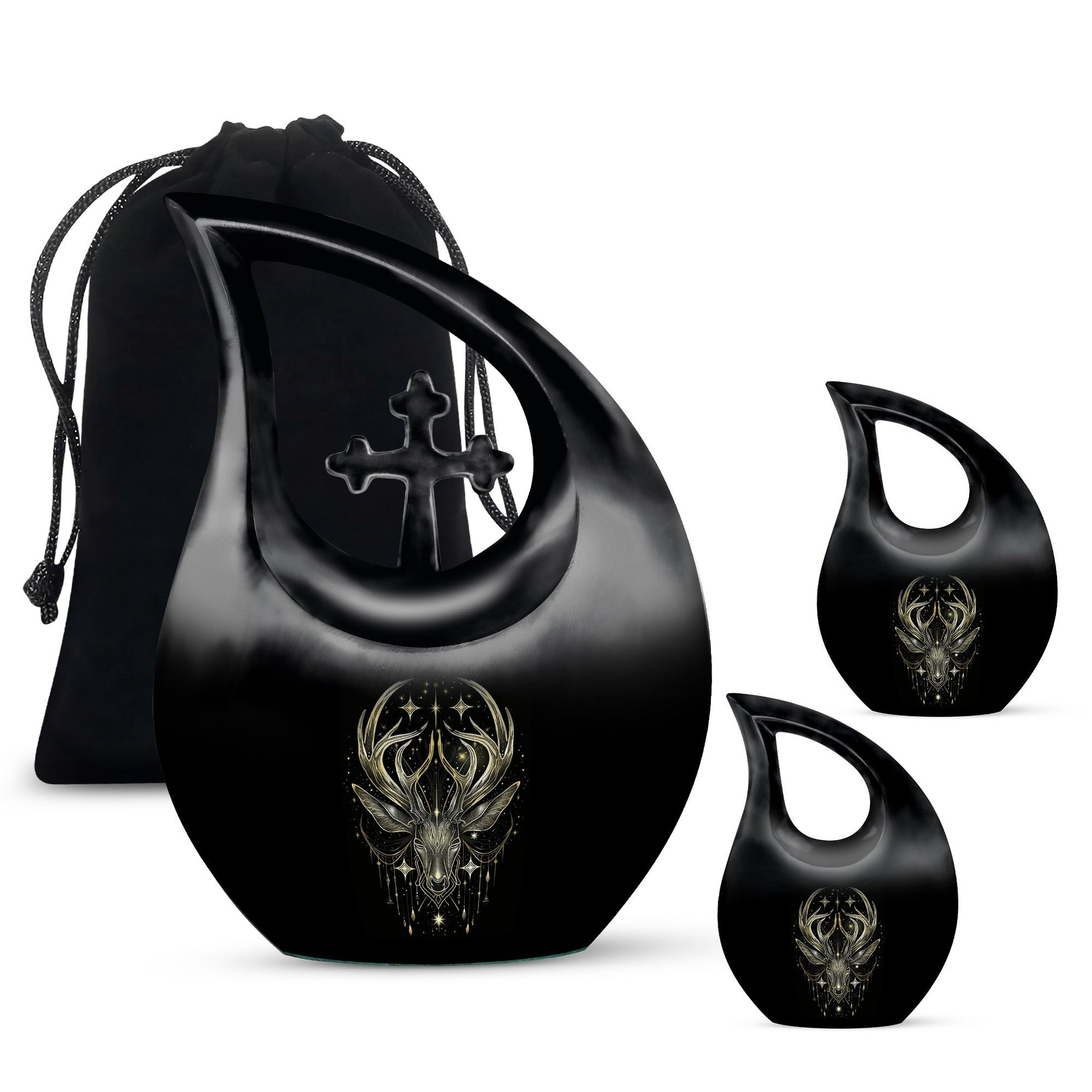 Moose Walking Urns For Ashes - Cremation Urn Human Ashes