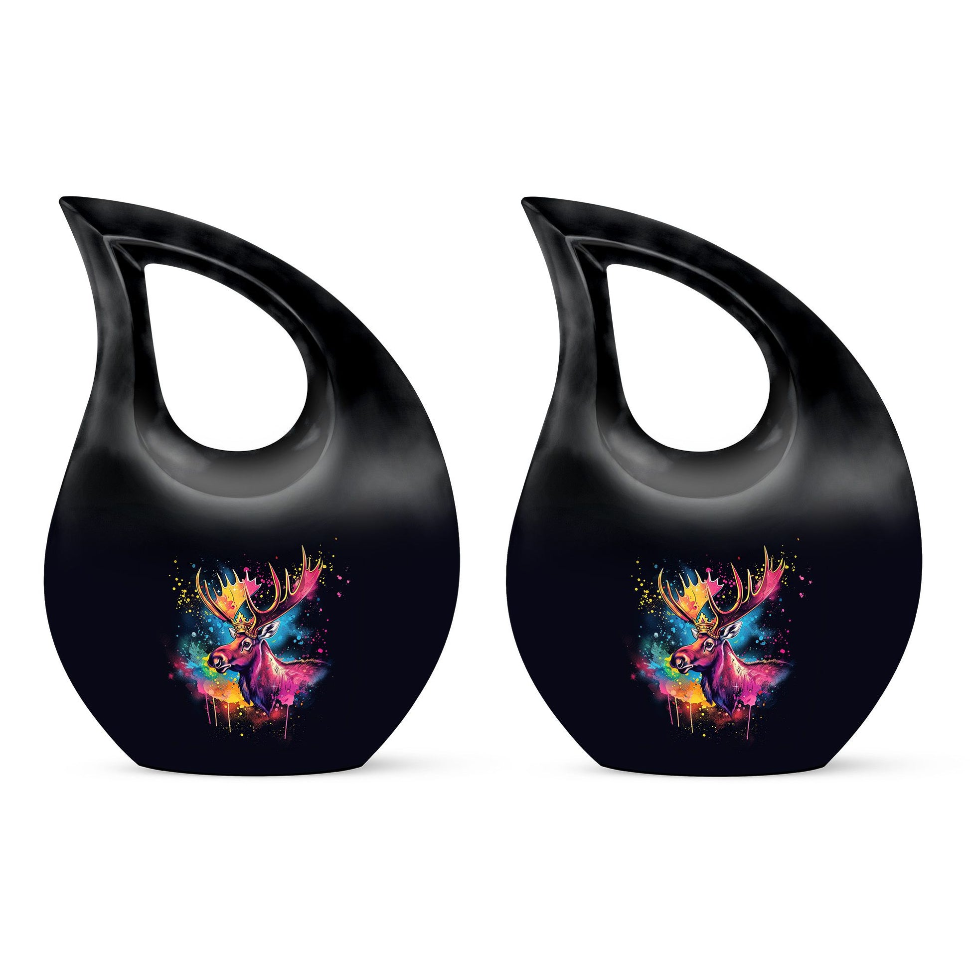 Moose Walking Urns For Ashes - Small Cremation Urn