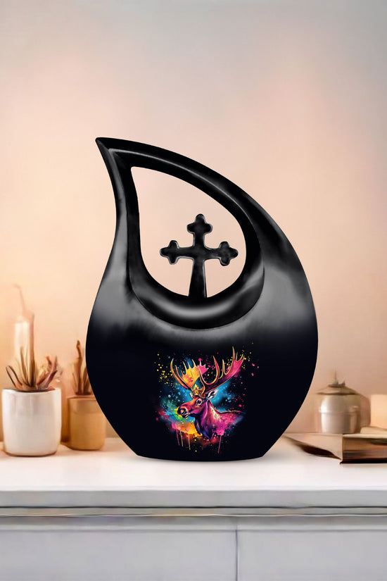 Moose Walking Urns For Ashes - Small Cremation Urn