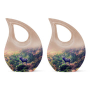 Moose Walking Urns For Ashes - Mini Cremation Urns For Human Ashes