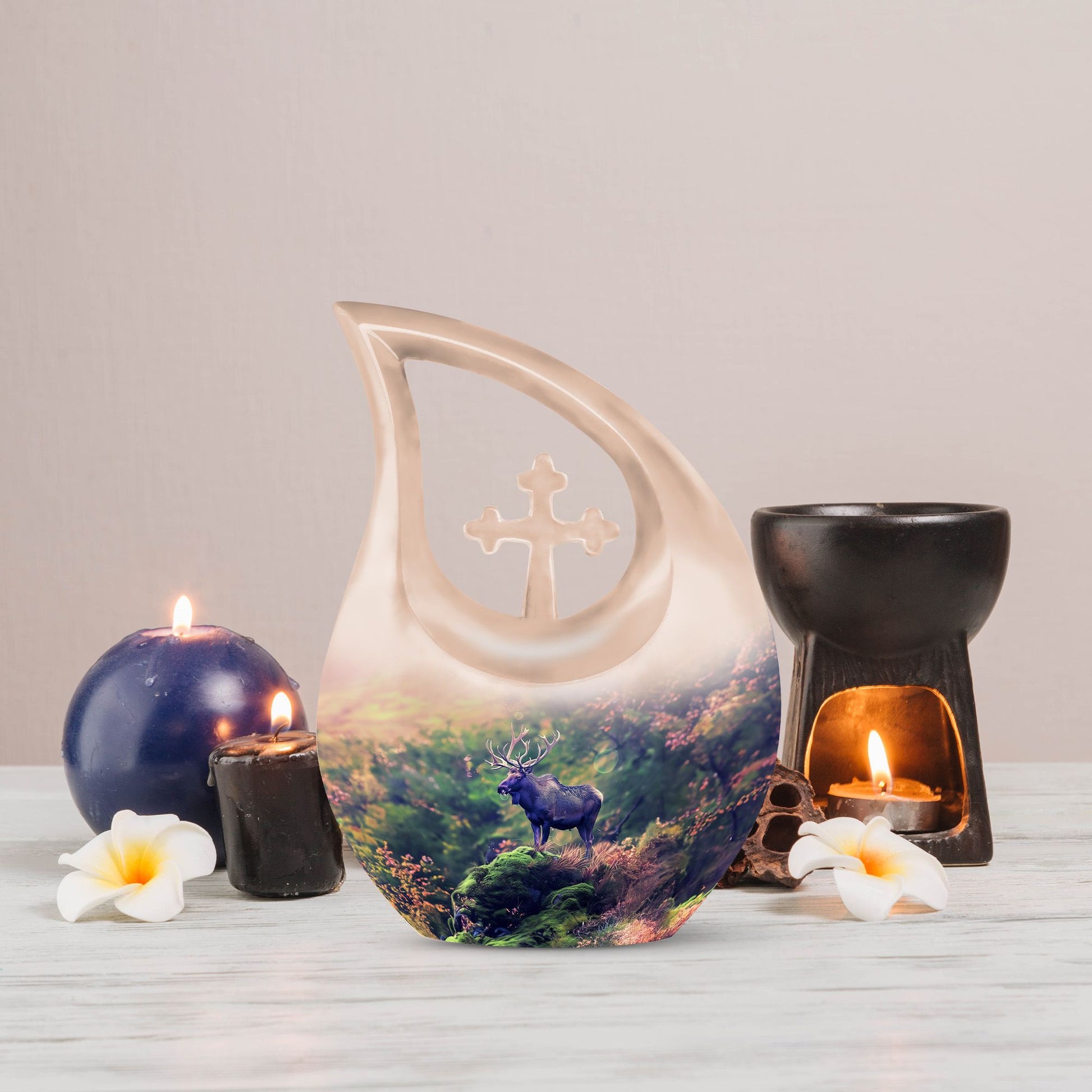 Moose Walking Urns For Ashes - Mini Cremation Urns For Human Ashes
