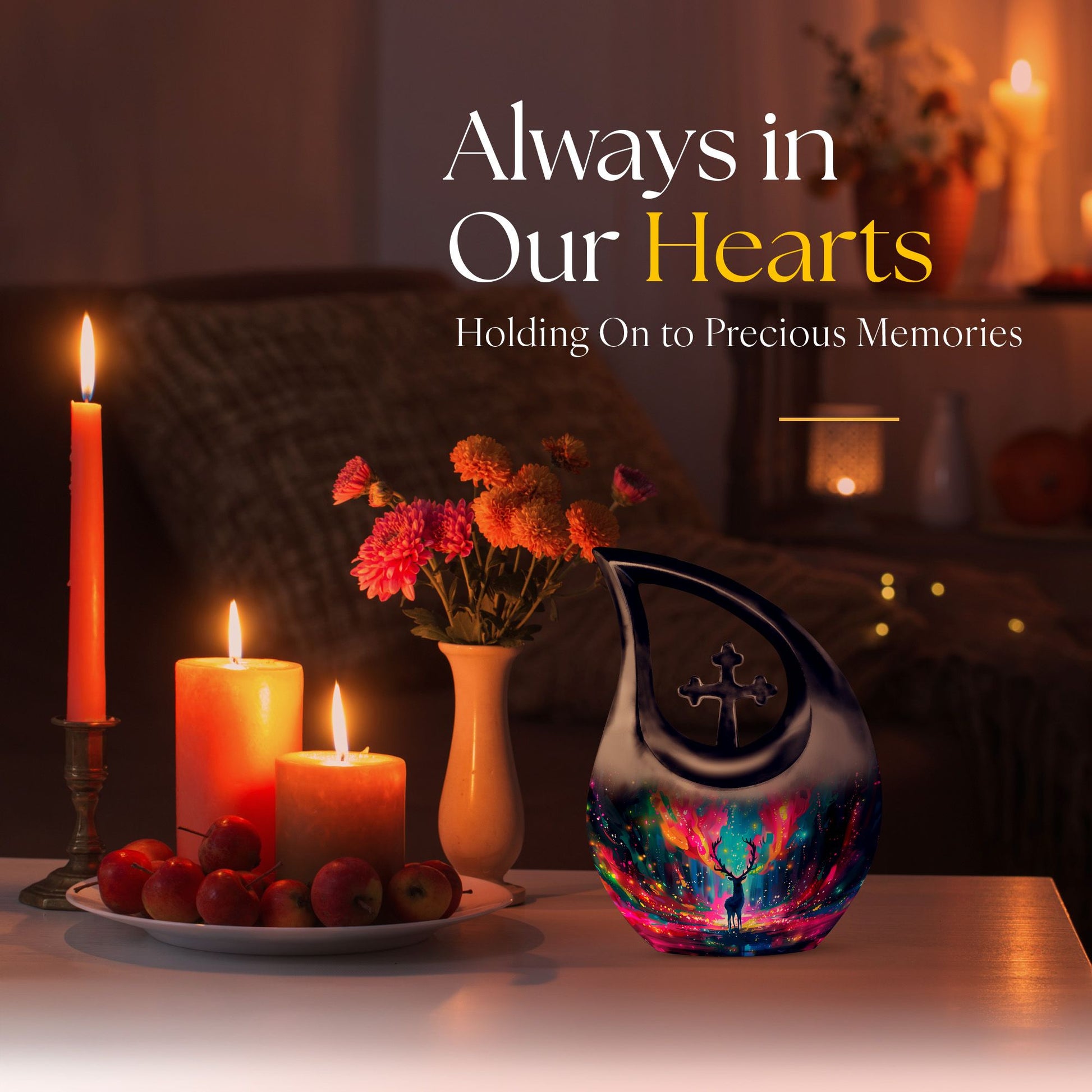 Moose Walking Urns For Ashes - Small Cremation Urns