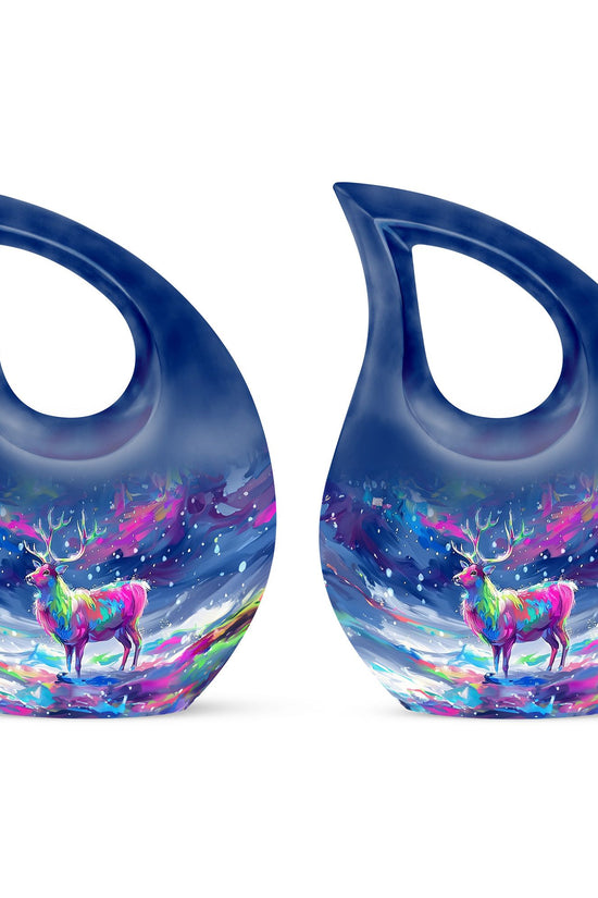 Moose Walking Urns For Ashes - Small Urn For Cremation Human Ashes