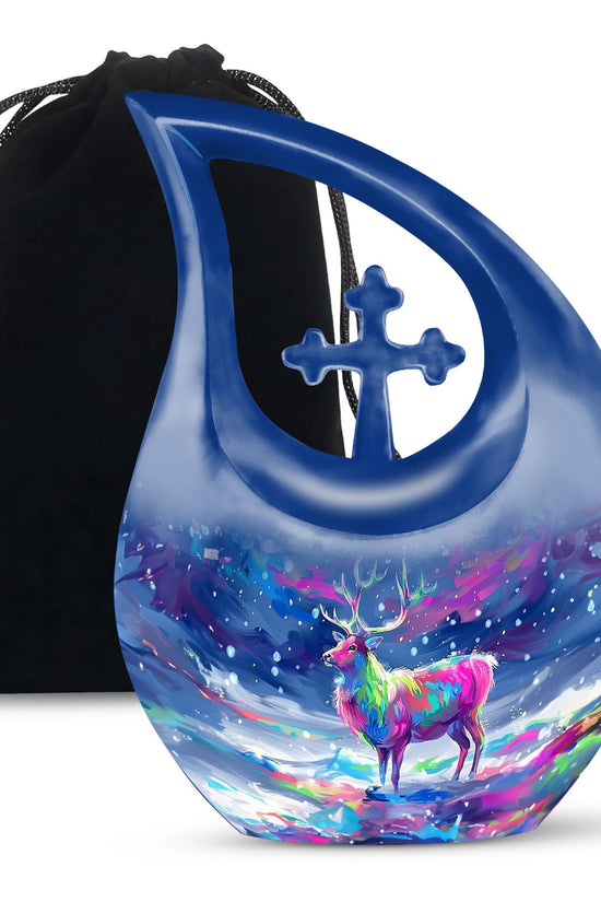 Moose Walking Urns For Ashes - Small Urn For Cremation Human Ashes