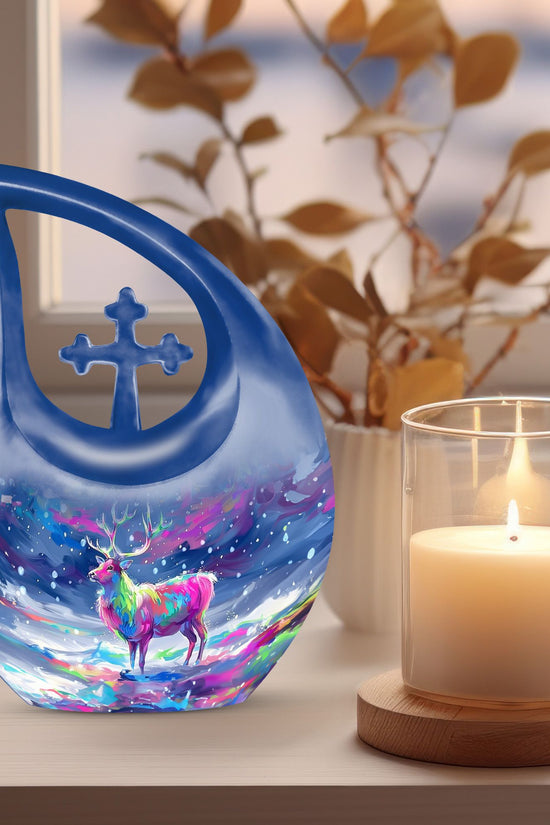 Moose Walking Urns For Ashes - Small Urn For Cremation Human Ashes