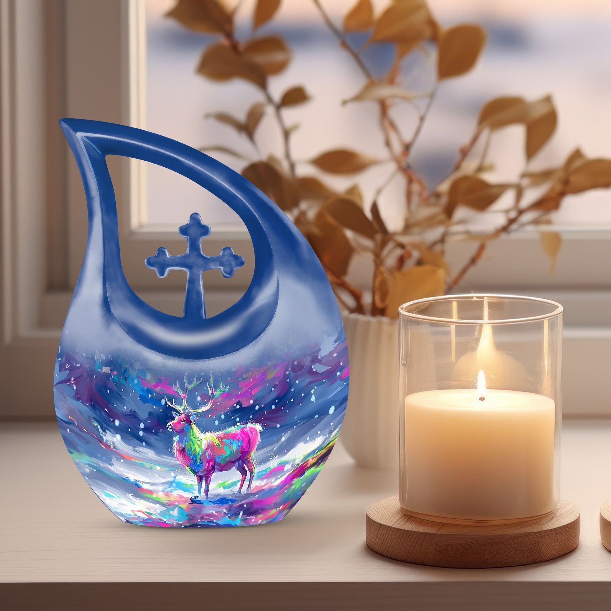 Moose Walking Urns For Ashes - Small Urn For Cremation Human Ashes