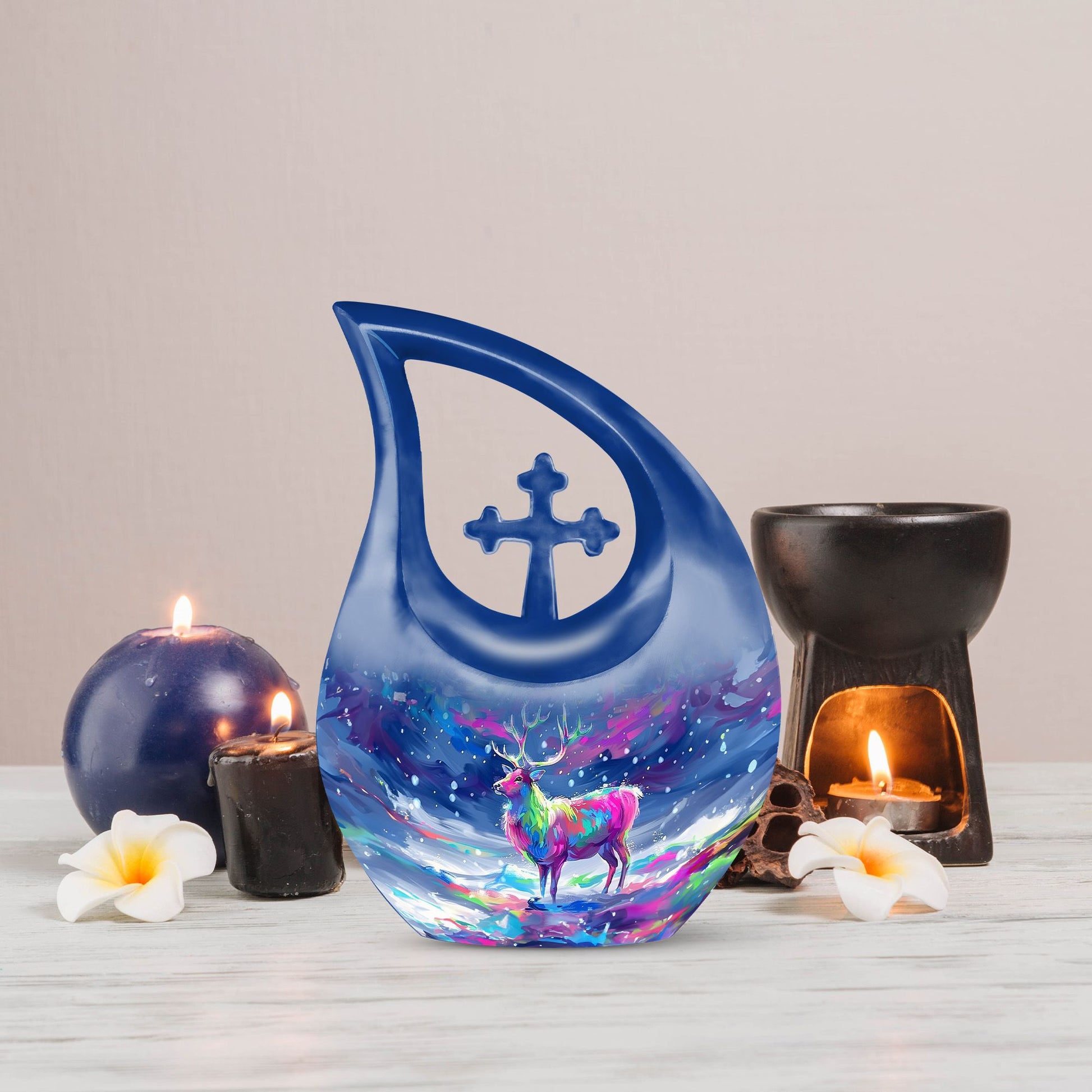 Moose Walking Urns For Ashes - Small Urn For Cremation Human Ashes