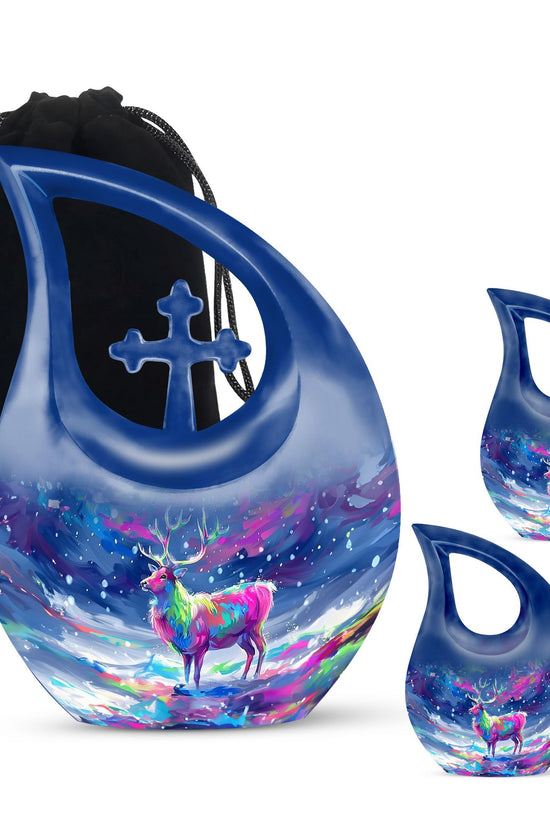 Moose Walking Urns For Ashes - Small Urn For Cremation Human Ashes