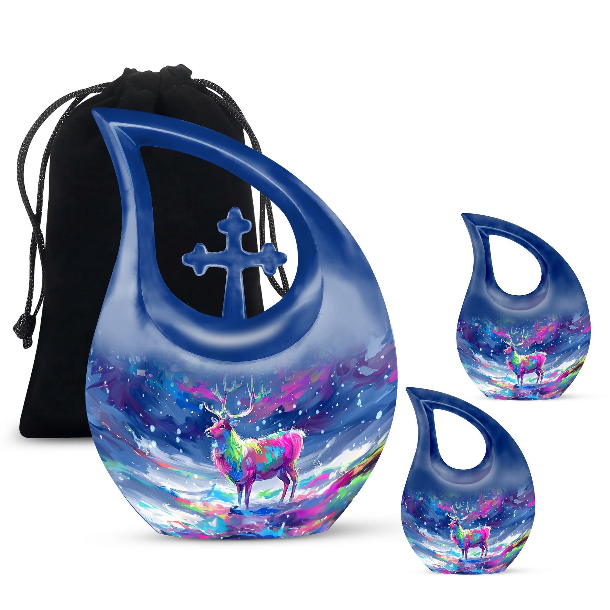 Moose Walking Urns For Ashes - Small Urn For Cremation Human Ashes