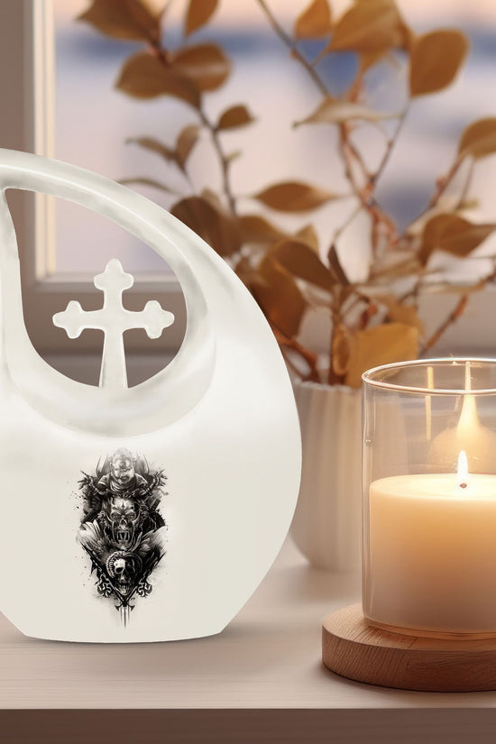 Catholic Urns For Ashes - Adult Cremation Urns