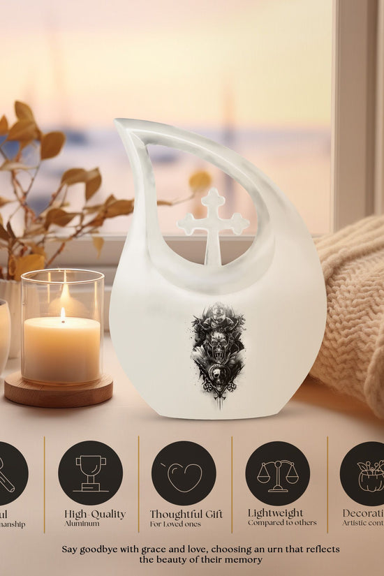 Catholic Urns For Ashes - Adult Cremation Urns
