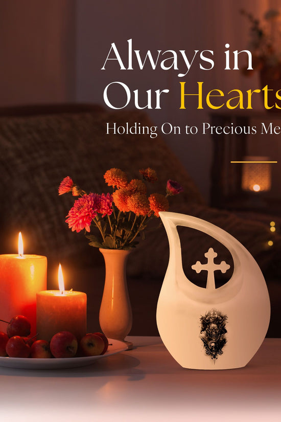 Catholic Urns For Ashes - Adult Cremation Urns