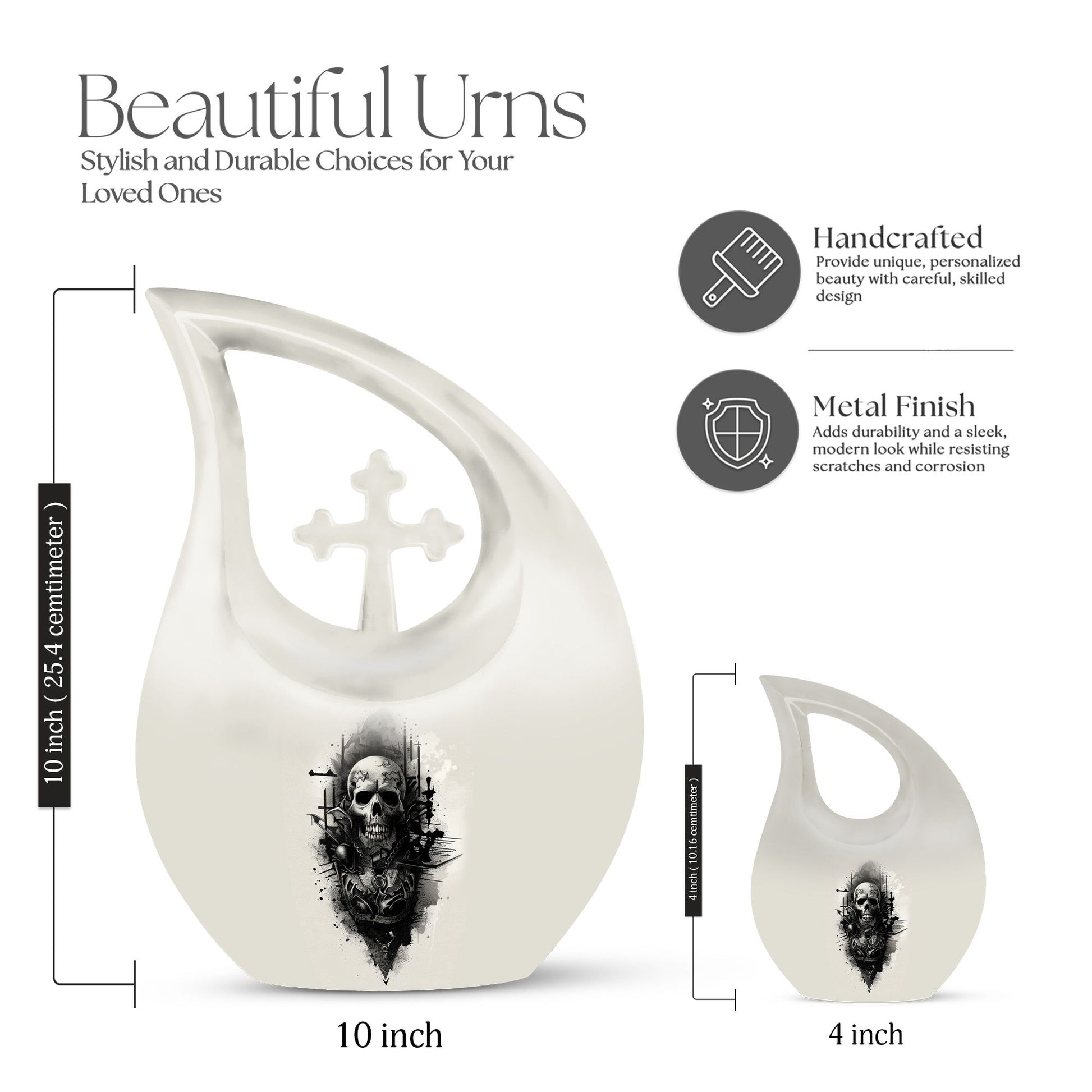 Catholic Urns For Ashes - Cremation Keepsake Urn