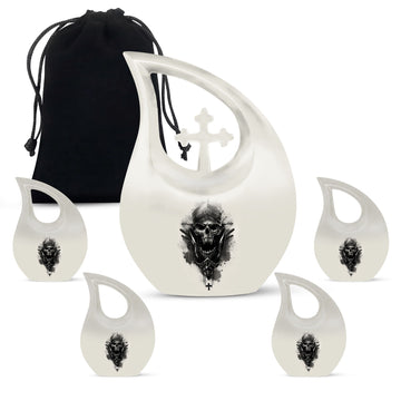Large Urn With 4 Keepsake