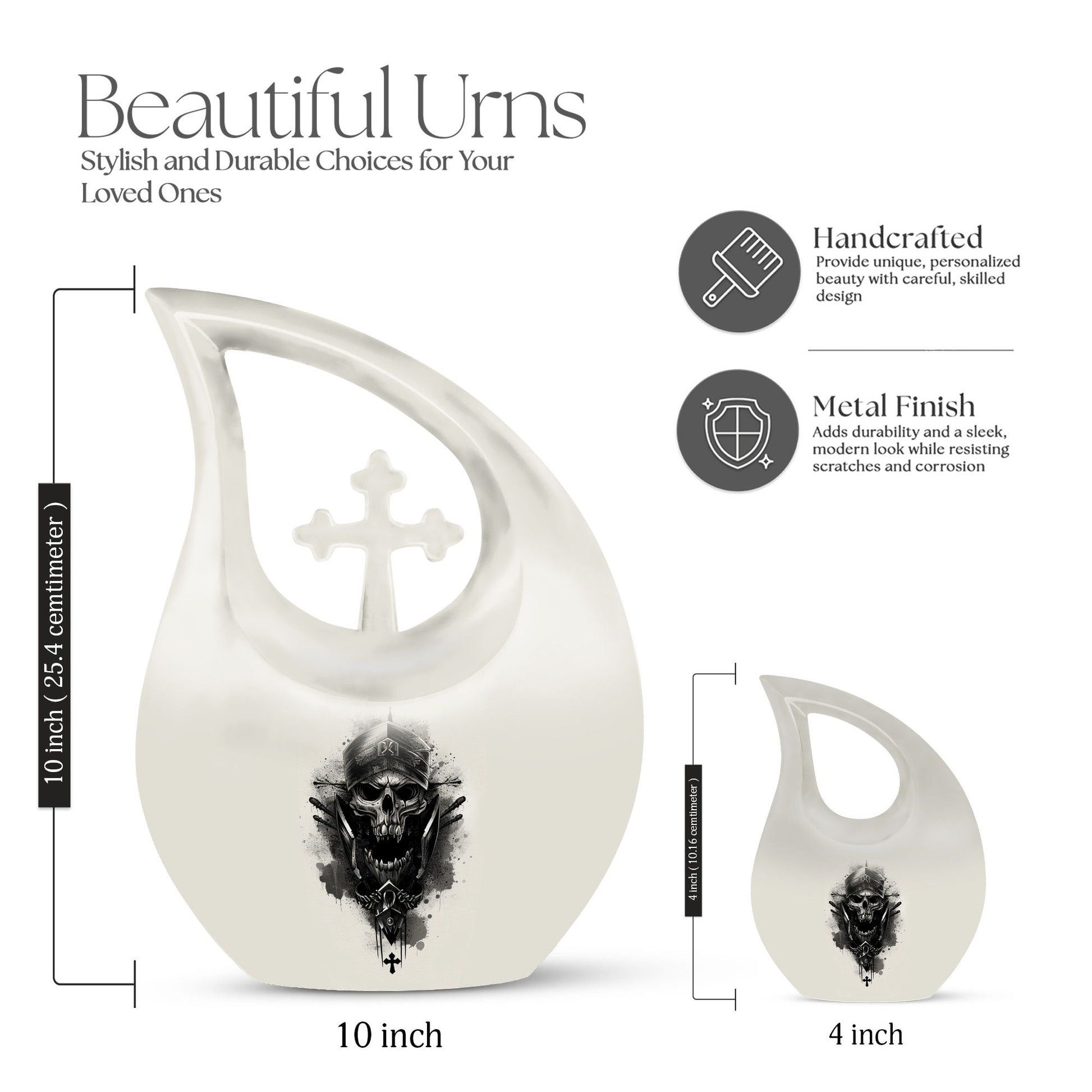 Catholic Urns For Ashes - Small Cremation Urns For Ashes