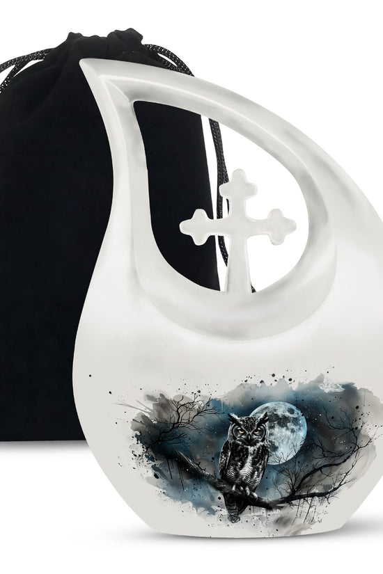 Owl Urns For Ashes - Cremation Urn Small