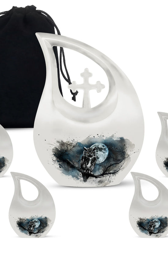 Owl Urns For Ashes - Cremation Urn Small