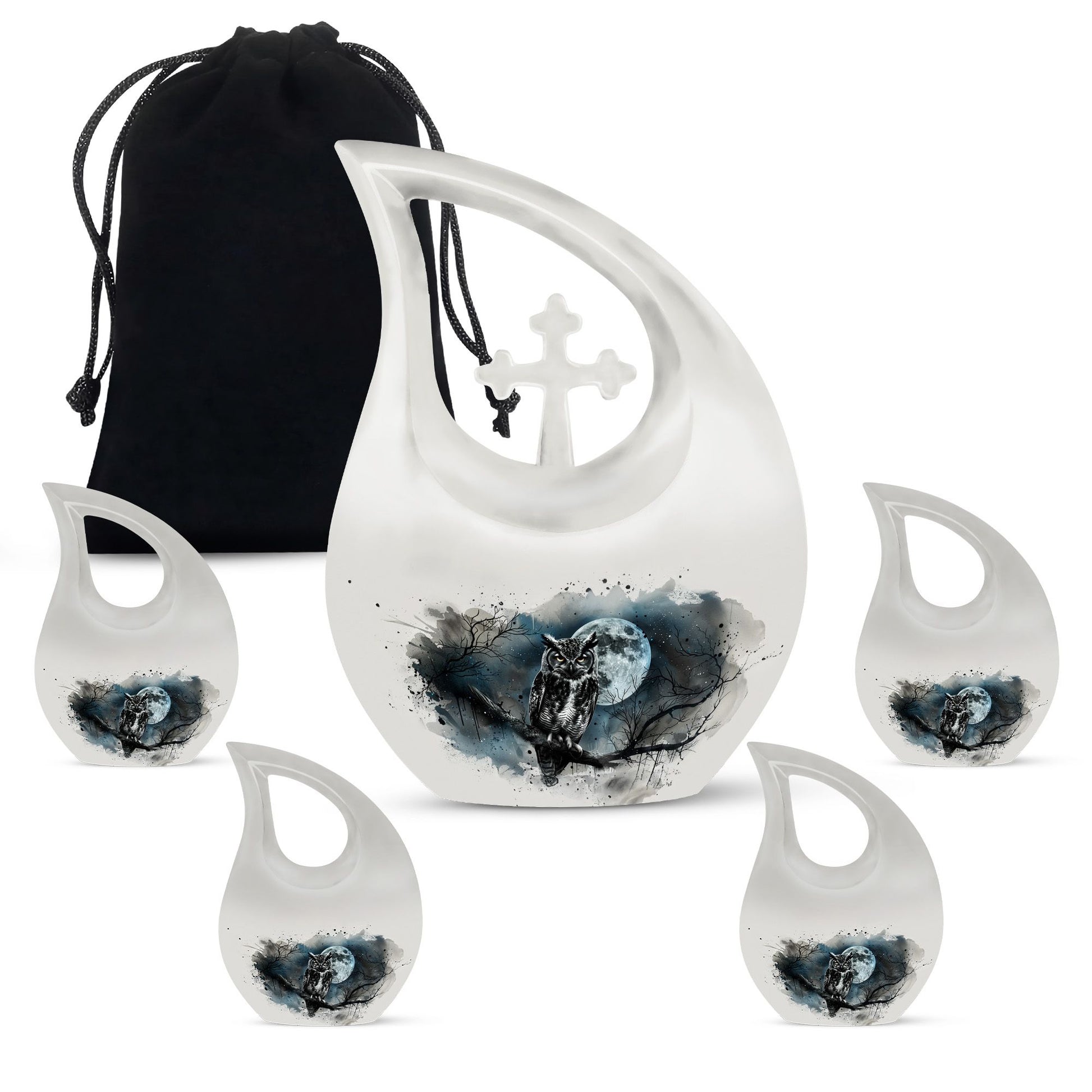 Owl Urns For Ashes - Cremation Urn Small