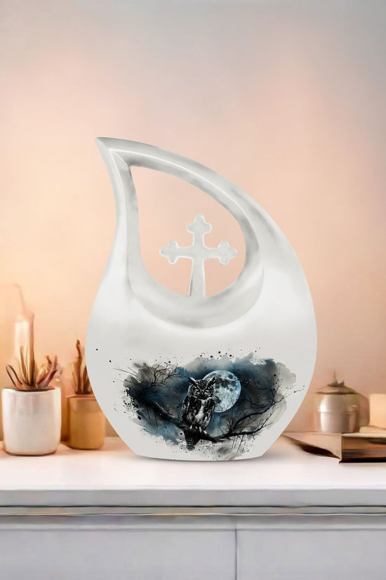 Owl Urns For Ashes - Cremation Urn Small