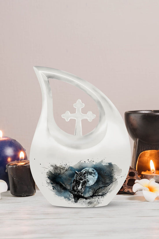 Owl Urns For Ashes - Cremation Urn Small