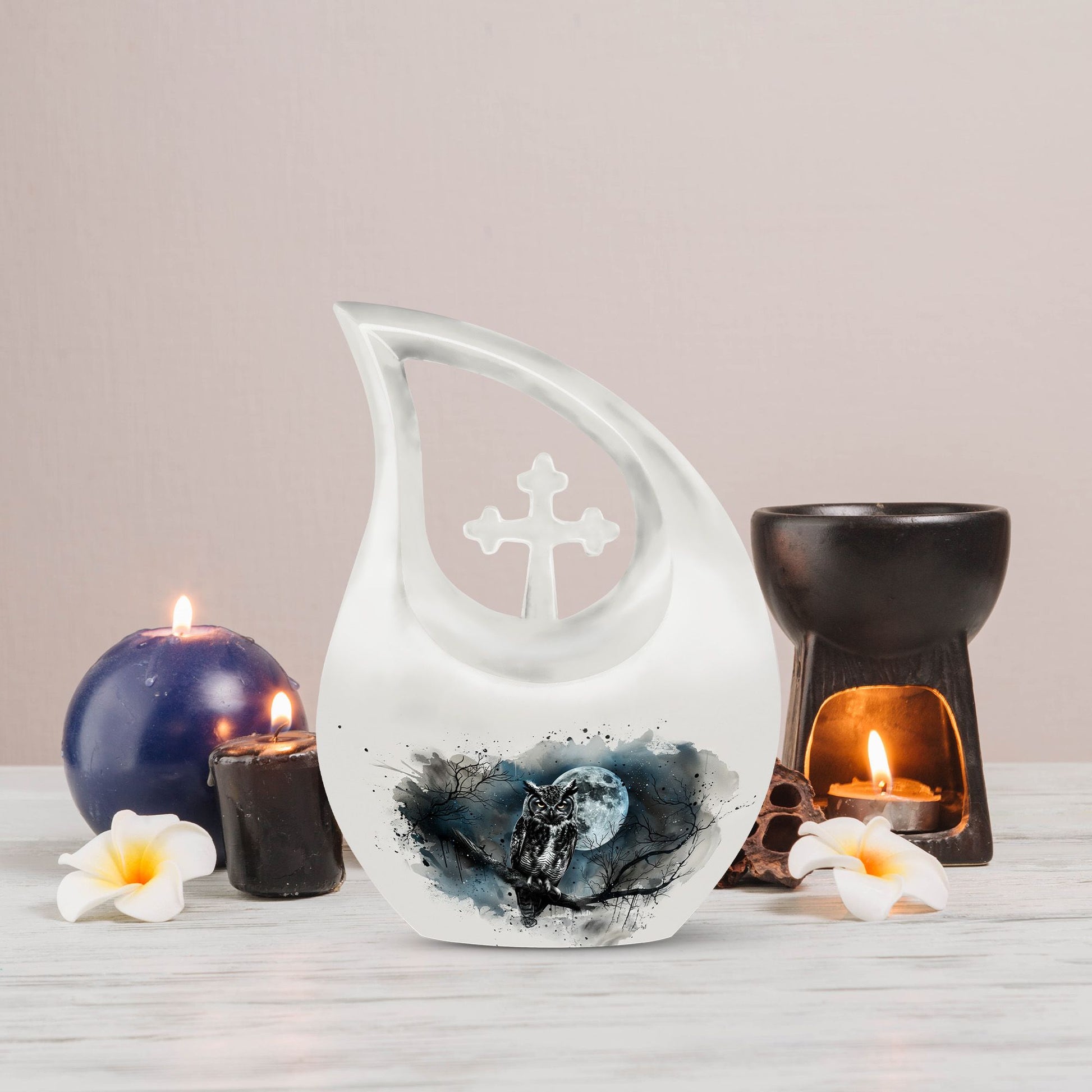 Owl Urns For Ashes - Cremation Urn Small
