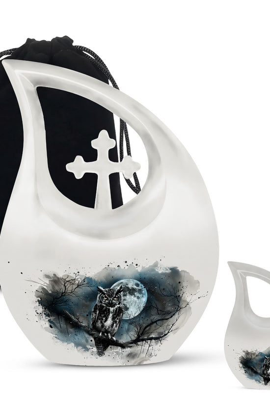 Owl Urns For Ashes - Cremation Urn Small