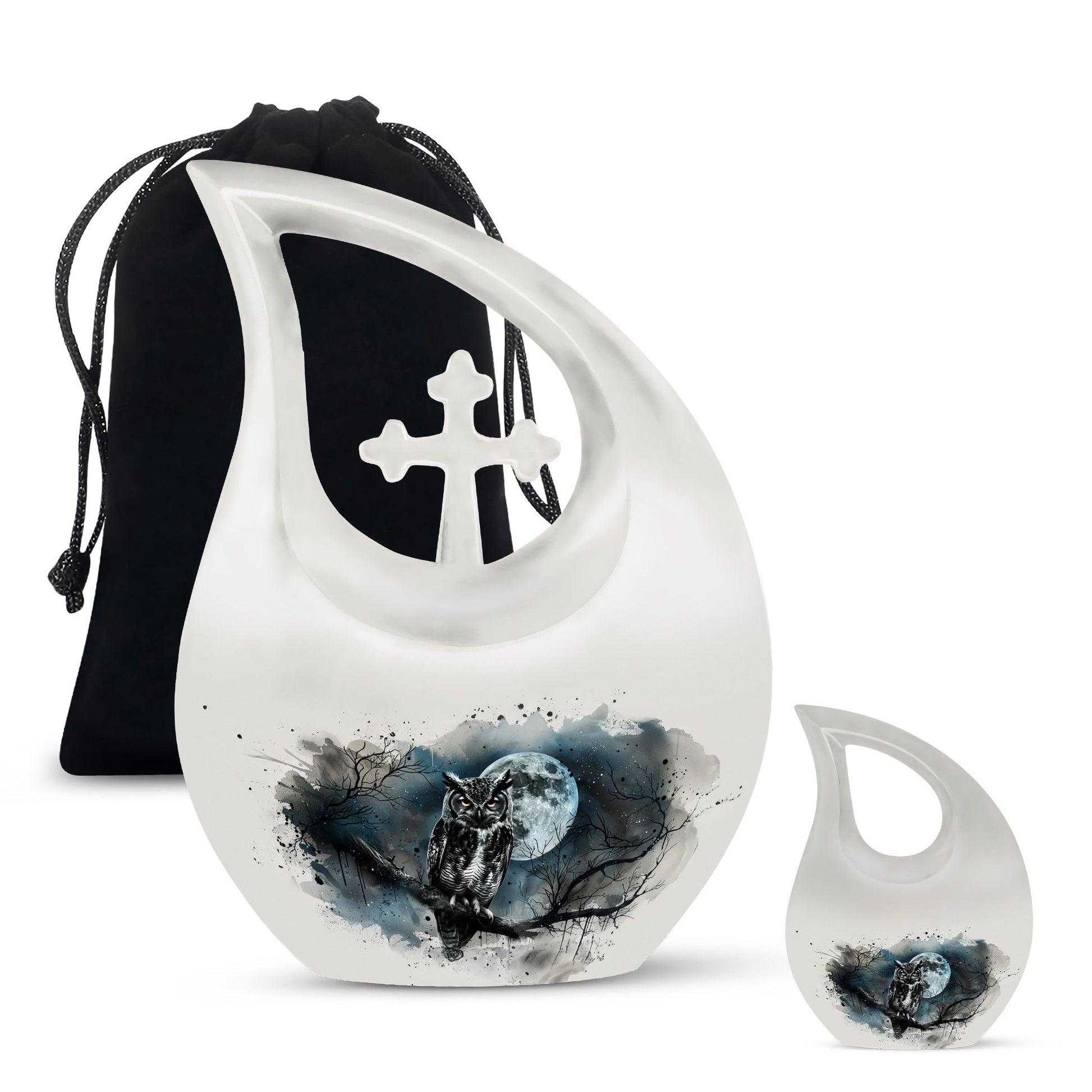 Owl Urns For Ashes - Cremation Urn Small