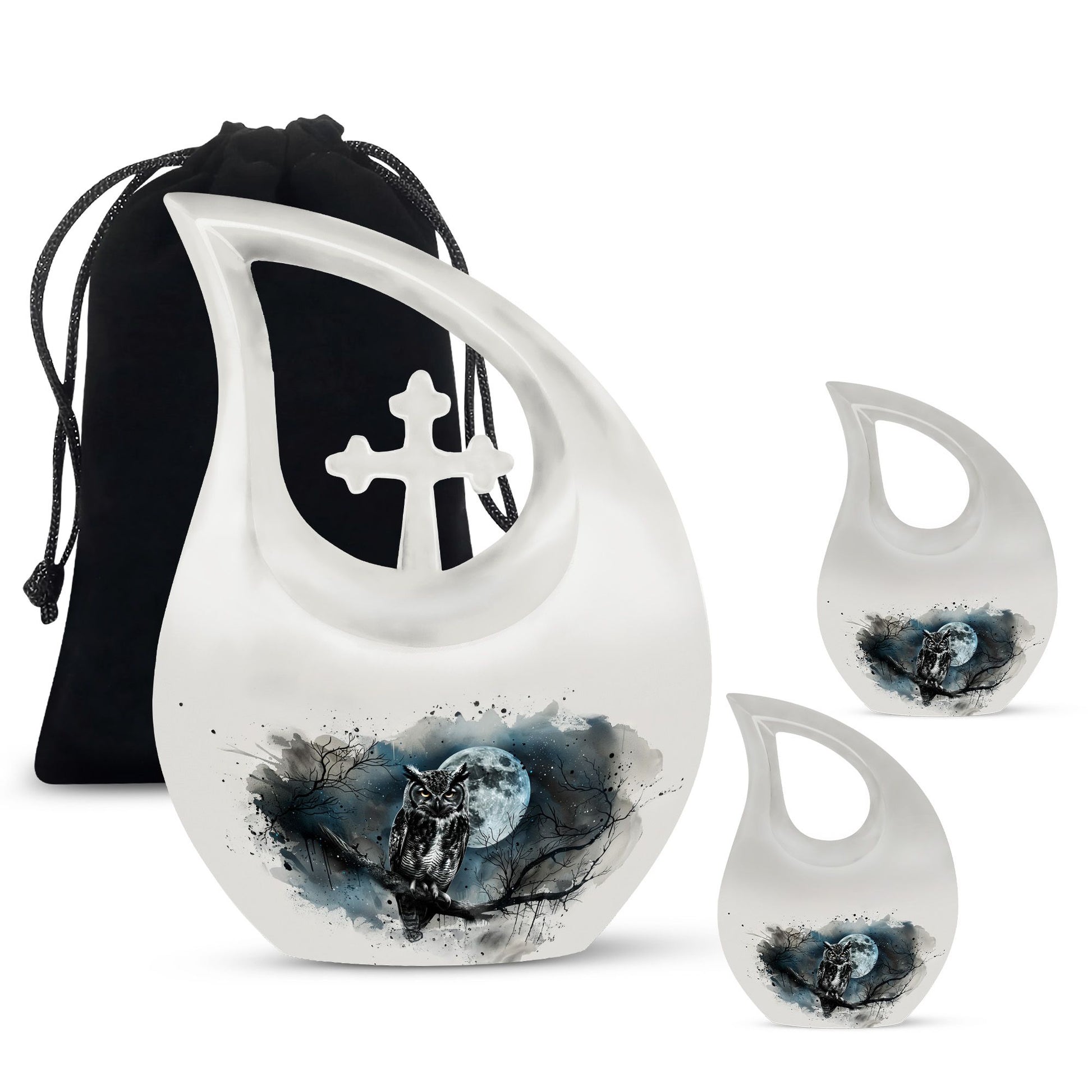 Owl Urns For Ashes - Cremation Urn Small