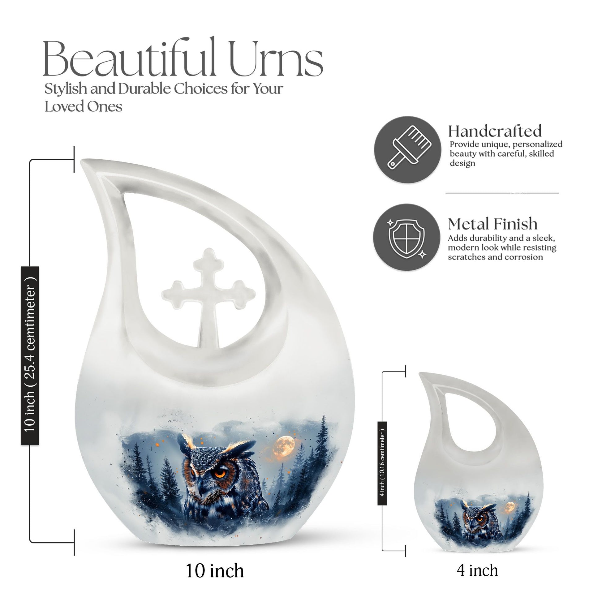 Owl Urns For Ashes - Cremation Urns For Ashes For Men