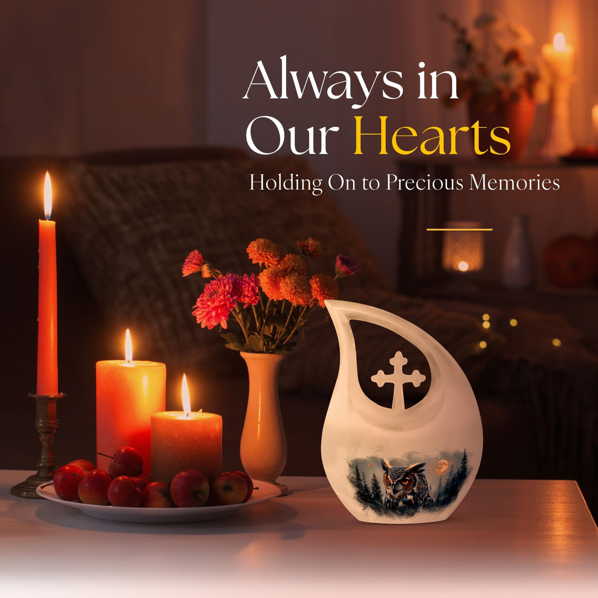 Owl Urns For Ashes - Cremation Urns For Ashes For Men