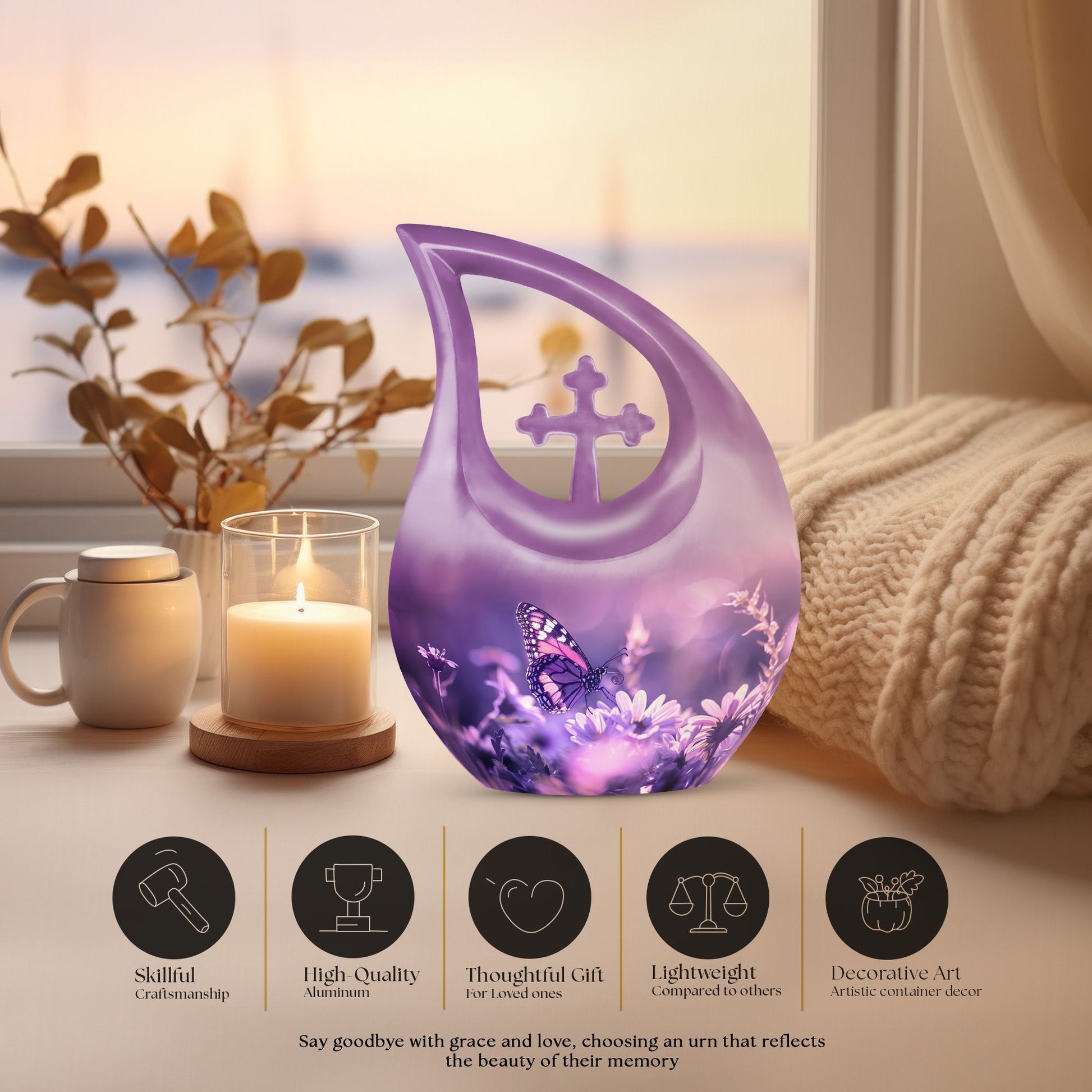 Butterfly Urns For Ashes - Urns For Cremation
