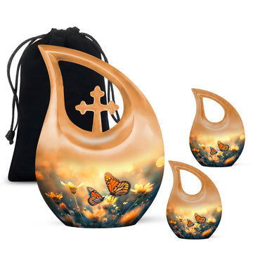 Large Urn With 4 Keepsake